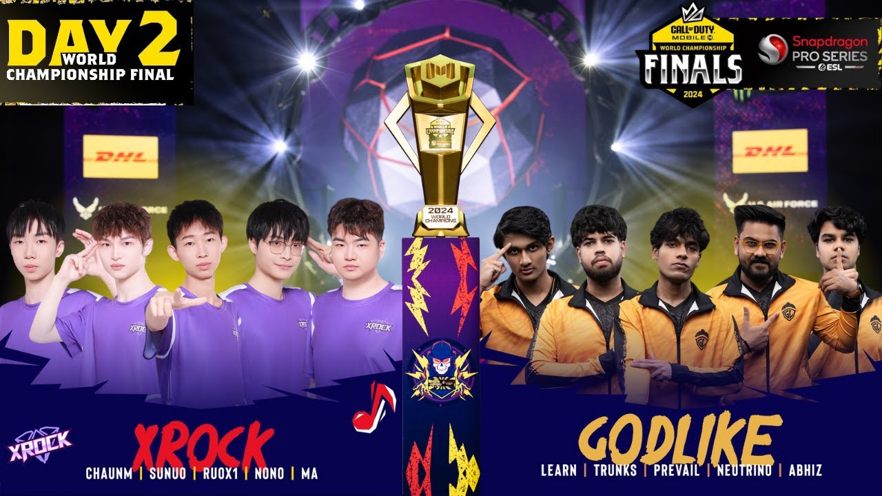 XROCK vs GODLIKE - PLAYOFFS 🏆 CHAMPS 2024 DAY 2 feat. @nosoytopher@igorhiei | COD MOBILE