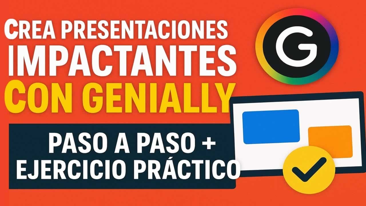 NO HAGAS MAS PRESENTACIONES ABURRIDAS,  MEJOR USA GENIALLY - TE EXPLICO LA HERRAMIENTA COMO USARLA.