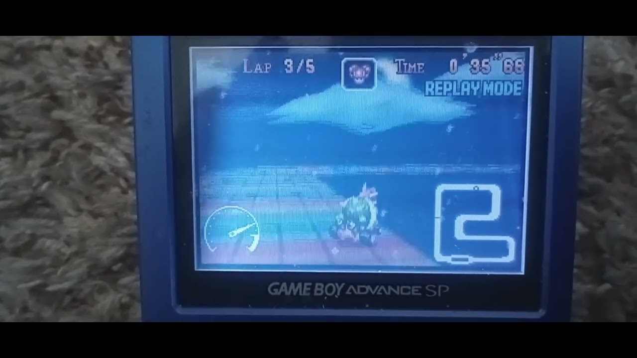 MKSC: SNES Rainbow Road Non-SC Flap PB-12