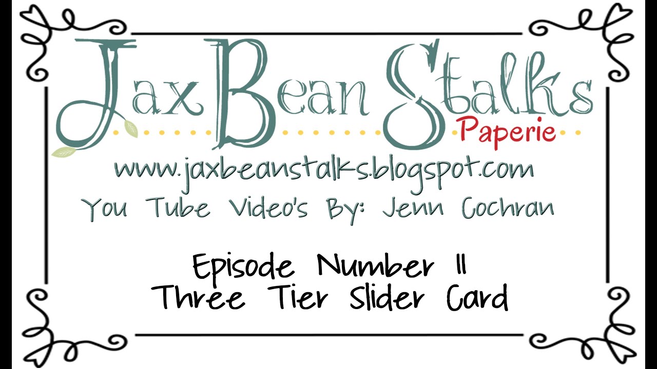 Three Tier Card By Jenn Cochran