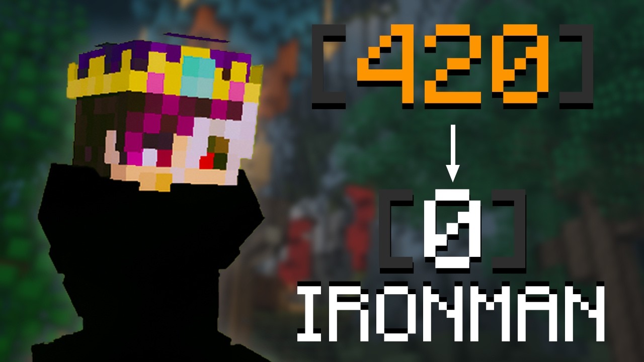 Я начал Ironman спустя 6 лет | Hypixel Skyblock