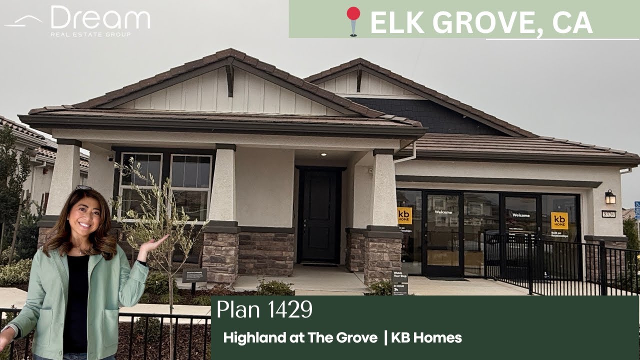  Plan 1429 at The Grove by KB Home | Highland Collection | Elk Grove, CA
