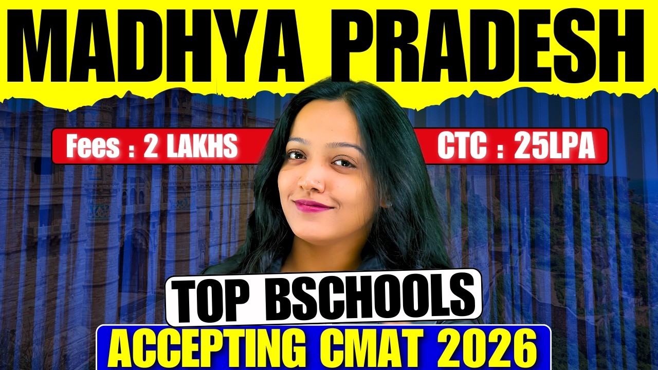 Placements Of MBA Colleges In MP || Top MBA Colleges In Madhya Pradesh Through CMAT 2026