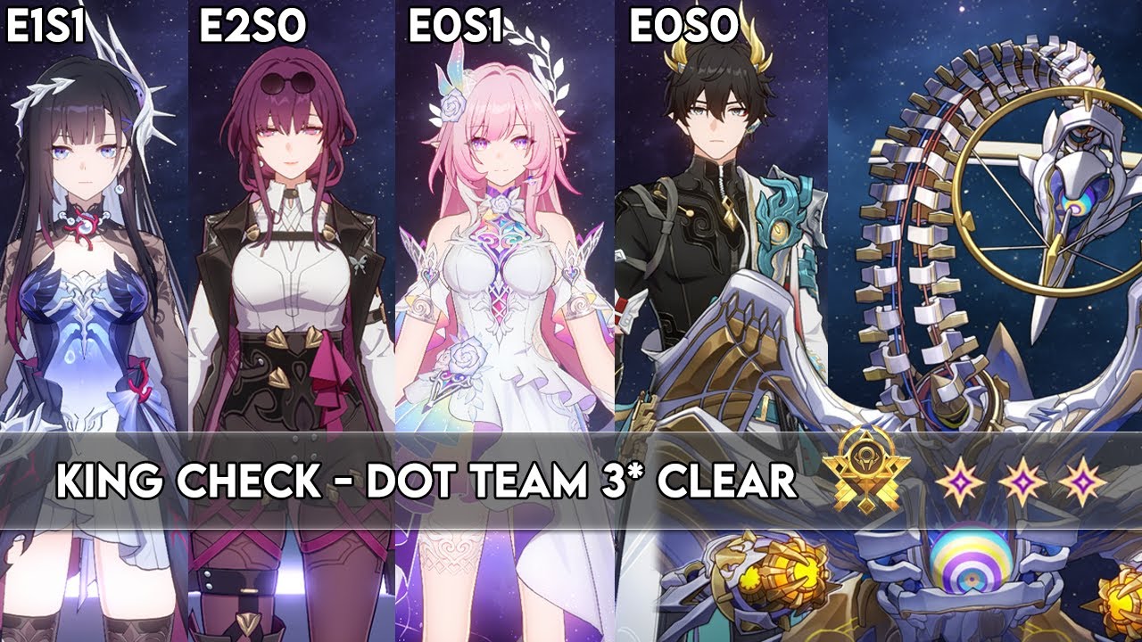 3.7 Anomaly Arbitration | King Check - Aquila | 3 Star Clear - Cyrene DoT team | Honkai Star Rail