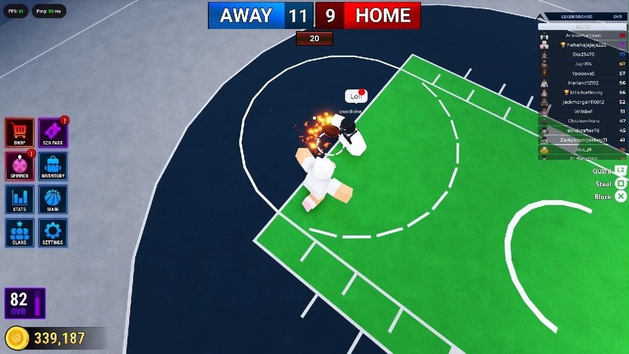 Random 5s game (10 Steals)