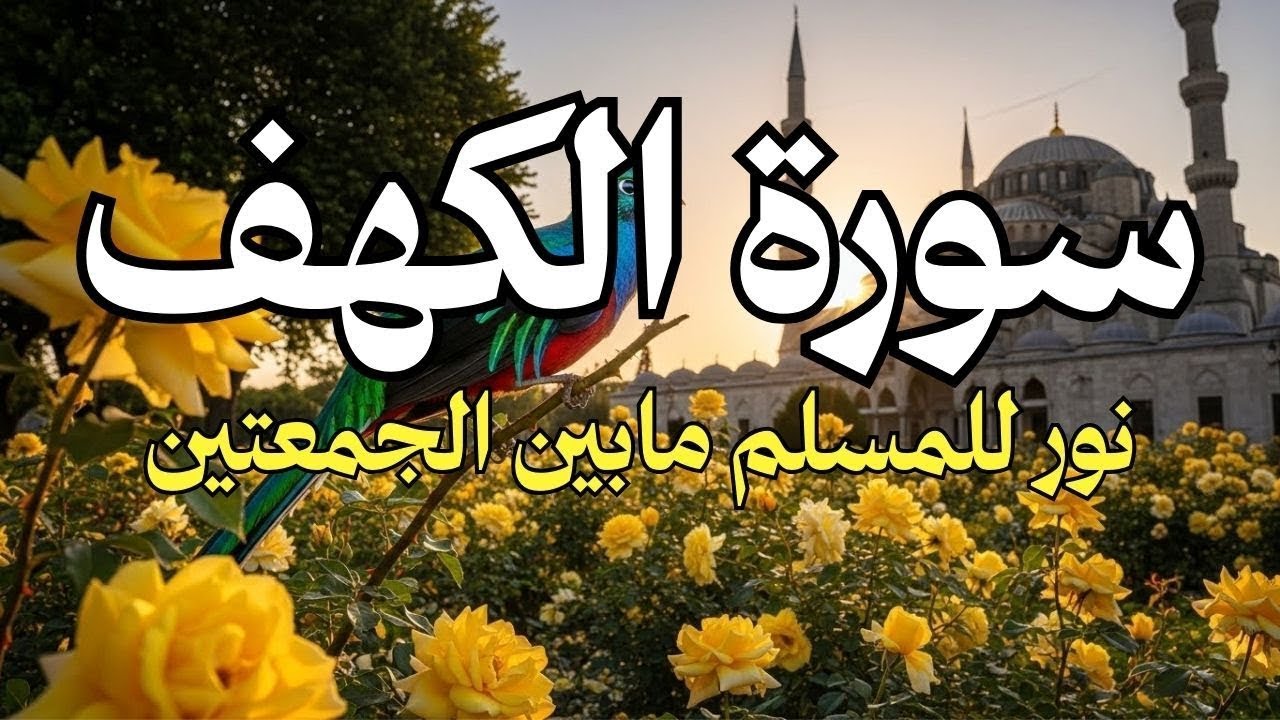 سورة الكهف كاملة تلاوة هادئة تريح الاعصاب وتهدئ النفس 🌿وحى الاذكار Wahy ElAzkar