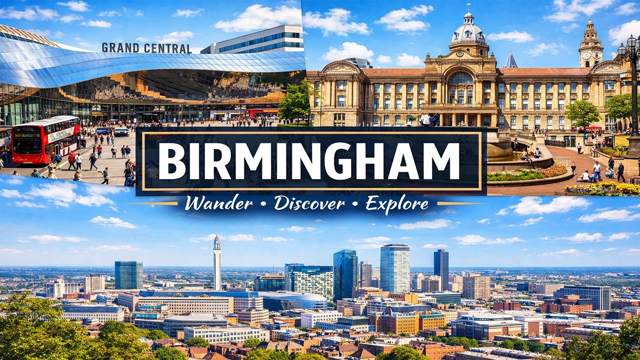 10 BEST Things to Do in Birmingham UK!