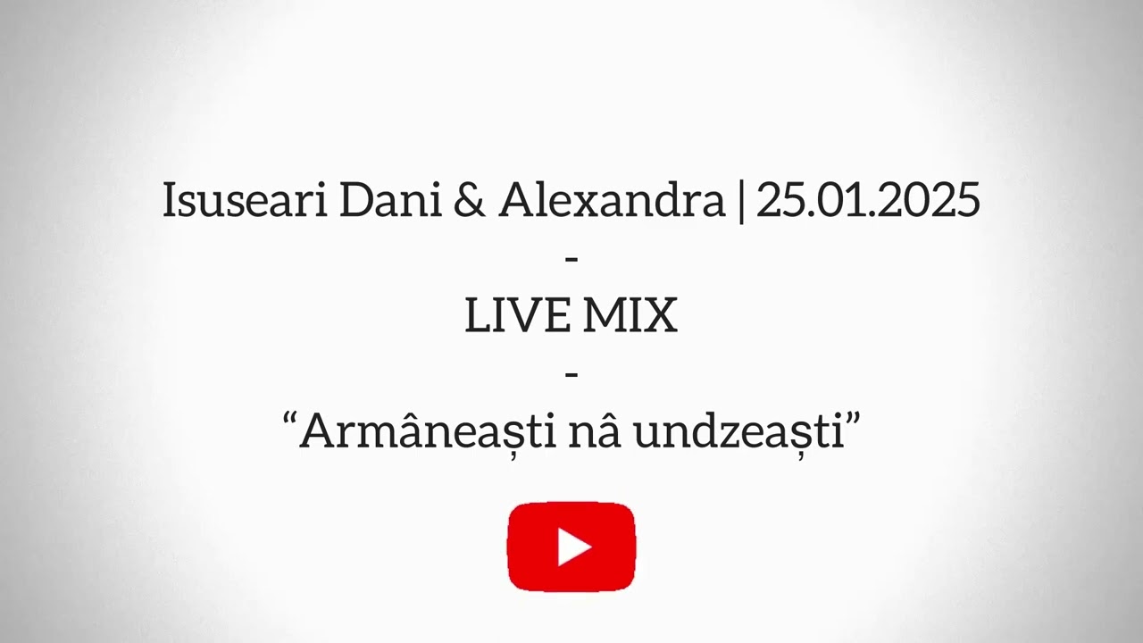 Isuseari Dani & Alexandra ( PINDU ) - Live Mix - 315