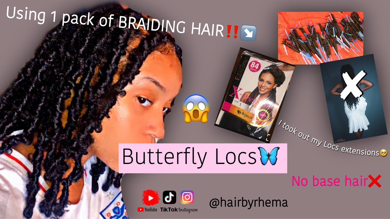 How to Butterfly Locs| WITH BRAIDING HAIR|@hairbyrhema