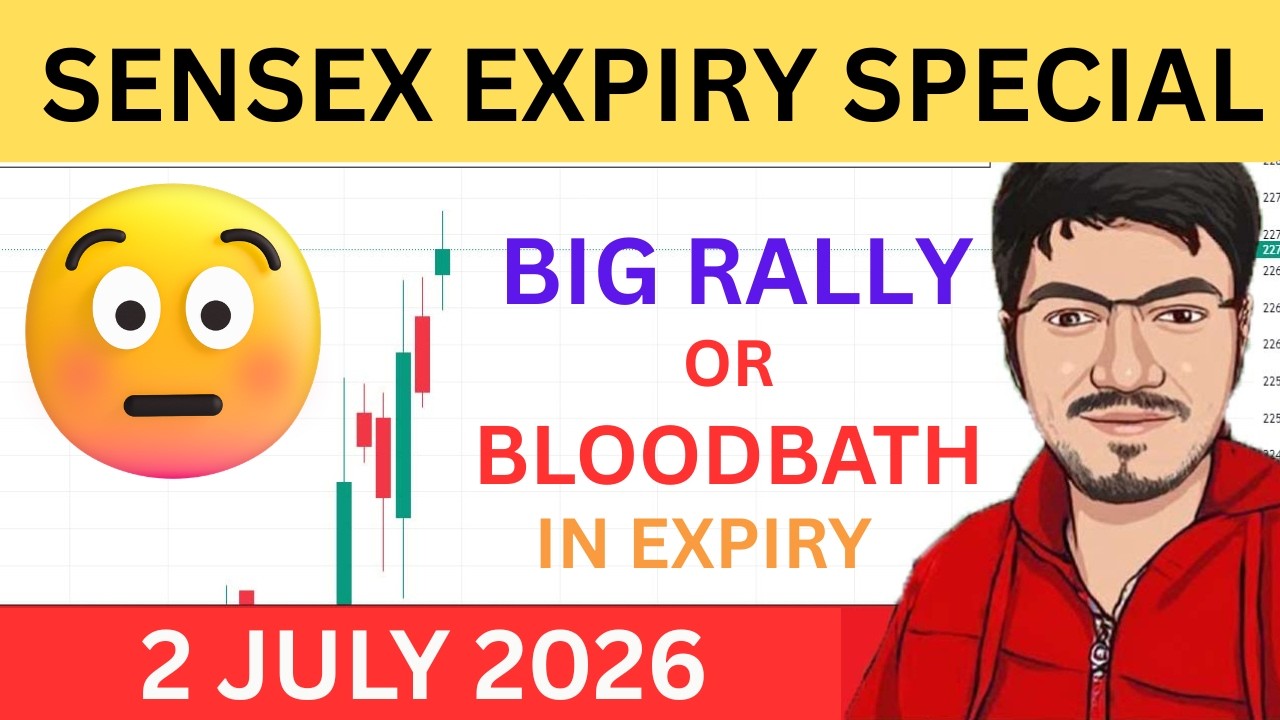 Nifty & Bank nifty prediction for tomorrow for Thursday | Sensex EXPIRY Analysis