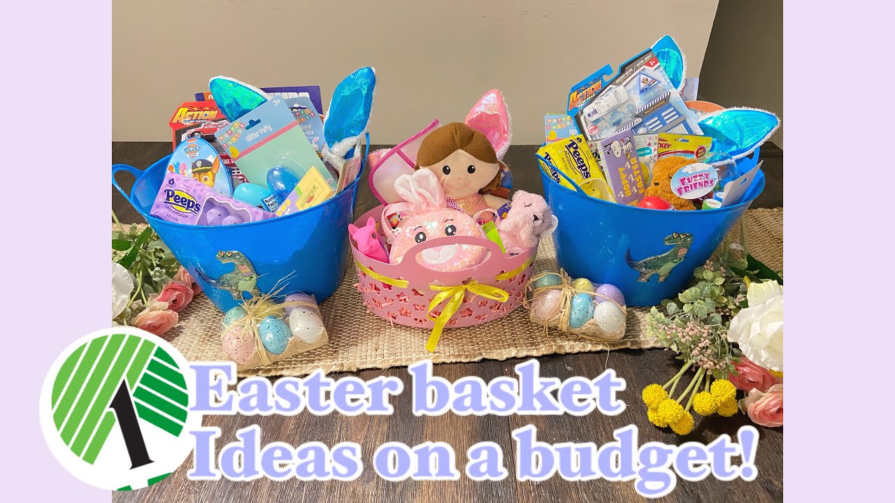 Dollar Tree Easter basket ideas| Budget friendly+ Adorable!!!