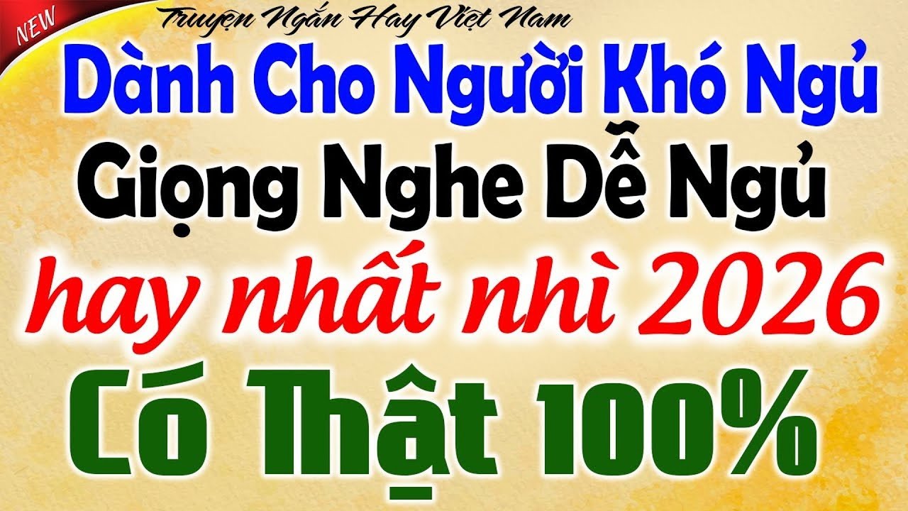 🔴 DỄ NGHE - DỄ NGỦ - Đêm Khó Ngủ Nghe Ít Phút Ngủ Cực Ngon Rất Hiệu Quả - Có Thật 100%