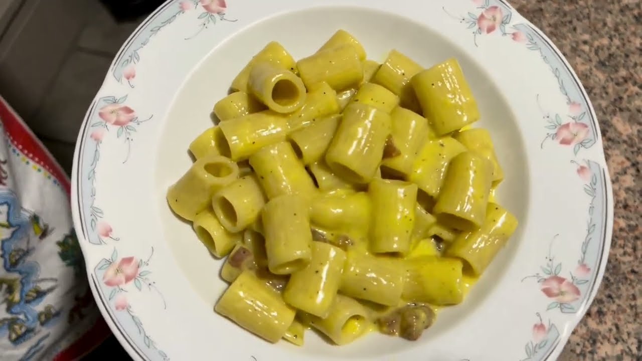 La mia carbonara 🍝🥚￼