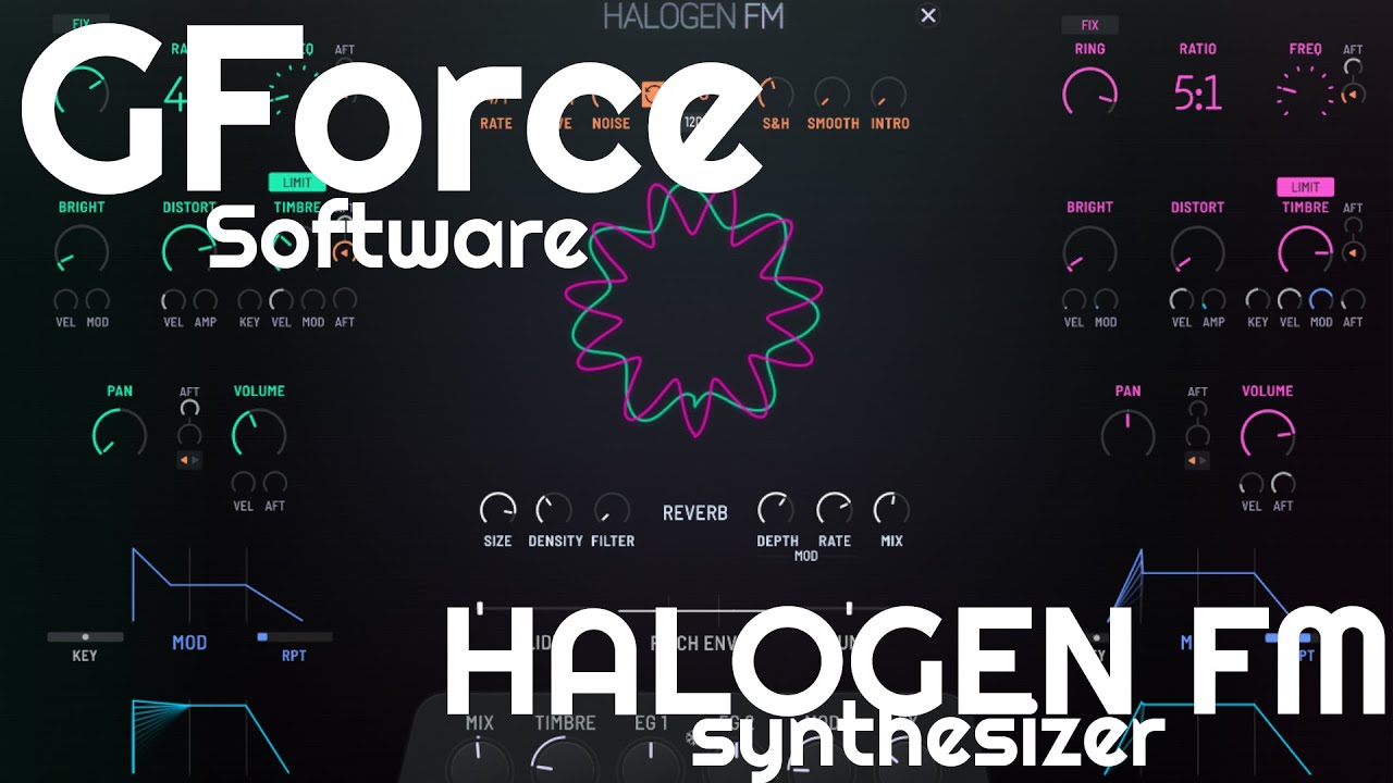 Halogen FM Synthesizer by GForce Software (No Talking)