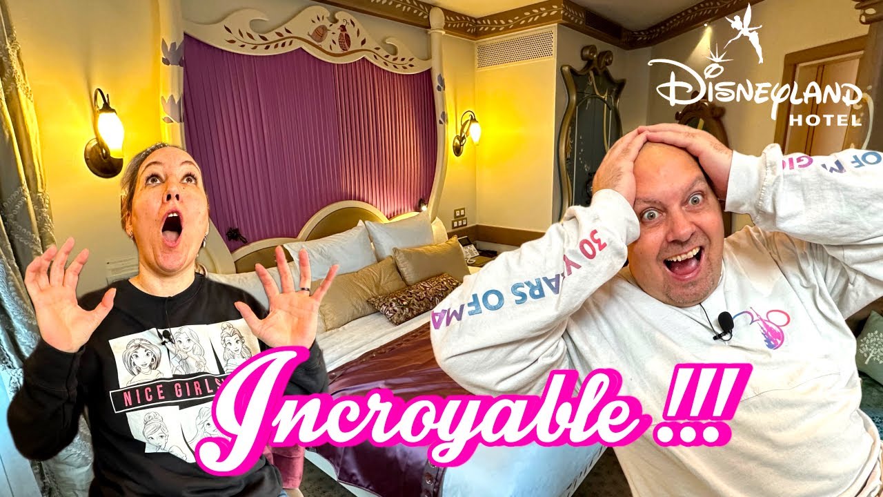 ON DORT DANS LA SUITE RAIPONCE POUR LA RÉOUVERTURE DU DISNEYLAND HÔTEL À DISNEYLAND PARIS