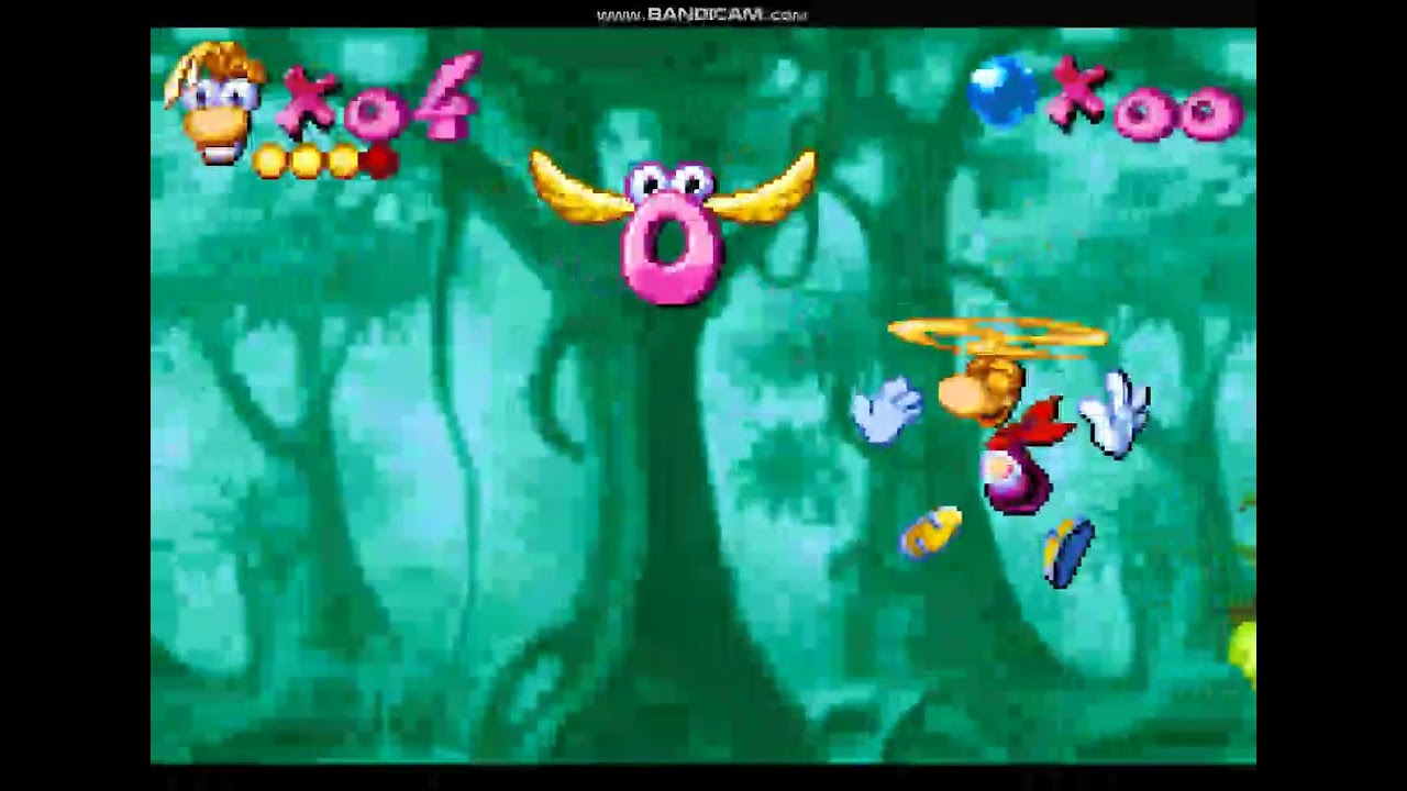 rayman advance speedruner glitch (legend)