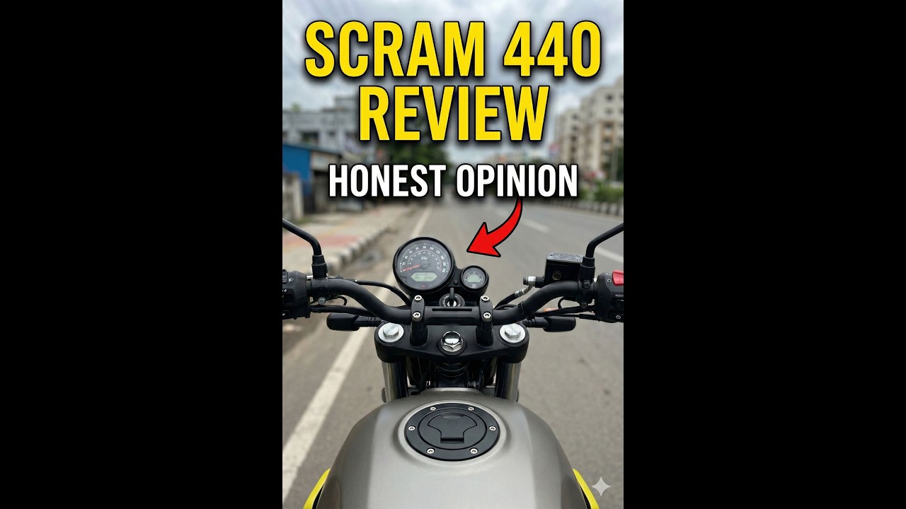 Rode the Royal Enfield Scram 440… Here’s the Truth! #dlazywanderer #scram440 #bikereview2026