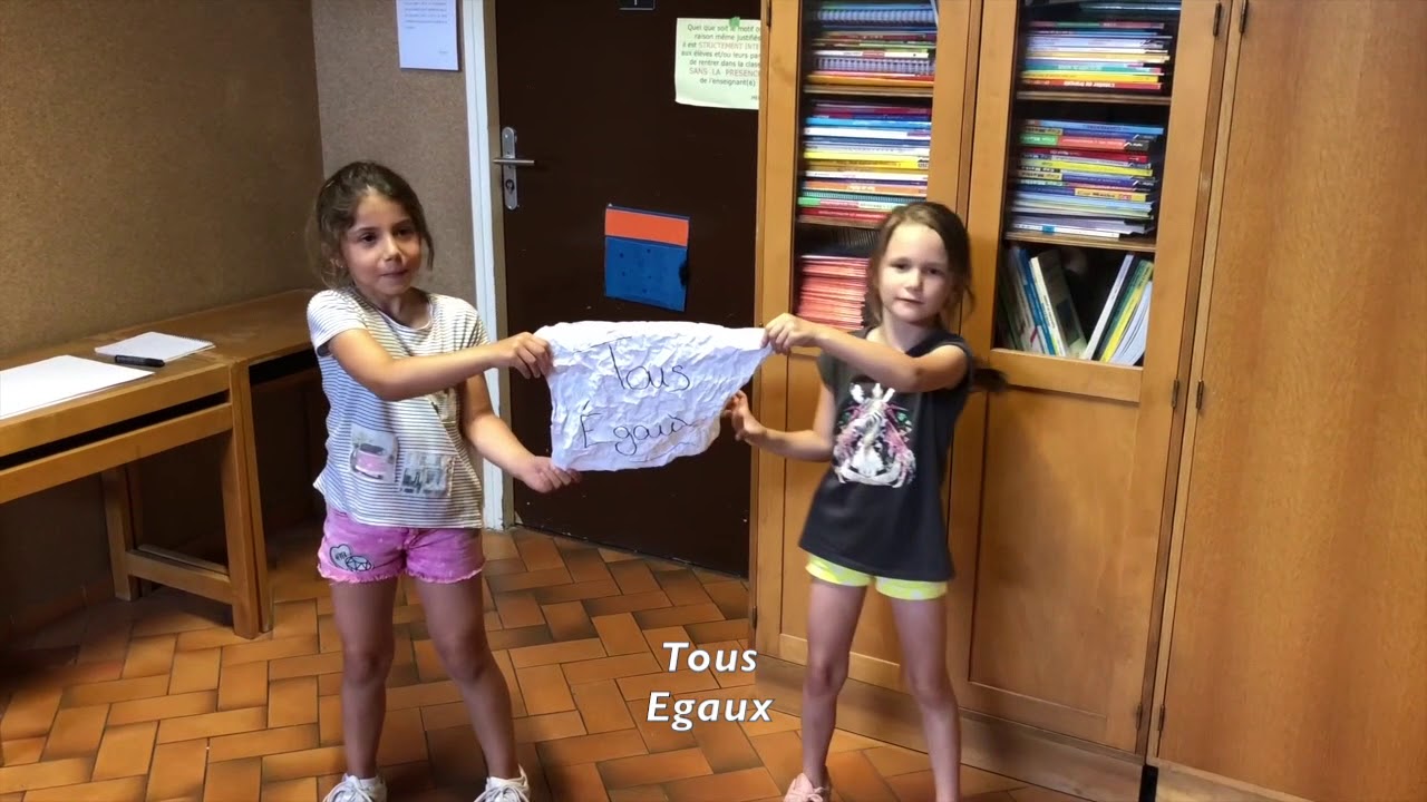 Les écoliers de Giono soutiennent le 