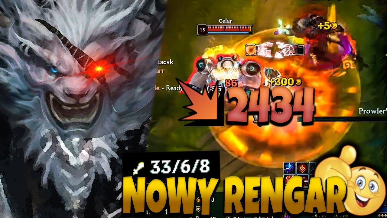 KIEDY RIOT UZNAJE, ŻE JEST NUDA WIĘC OD TERAZ KAŻDE Q RENGARA TO CRIT *DZIĘKI RIOT 😀👍*