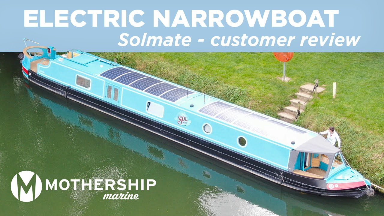 Отзыв покупателя о новой электрической узкой лодке Solmate | Mothership Marine Ltd