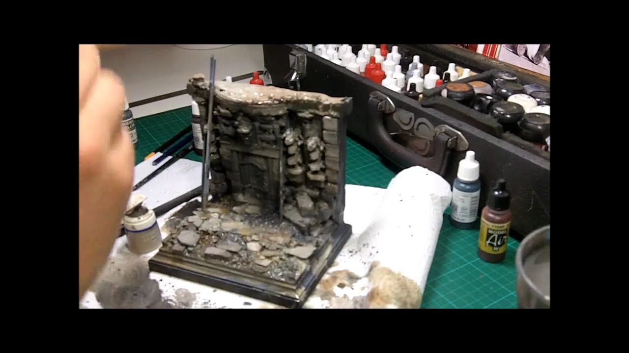 Tutorial: Painting a dungeon display base - part 2