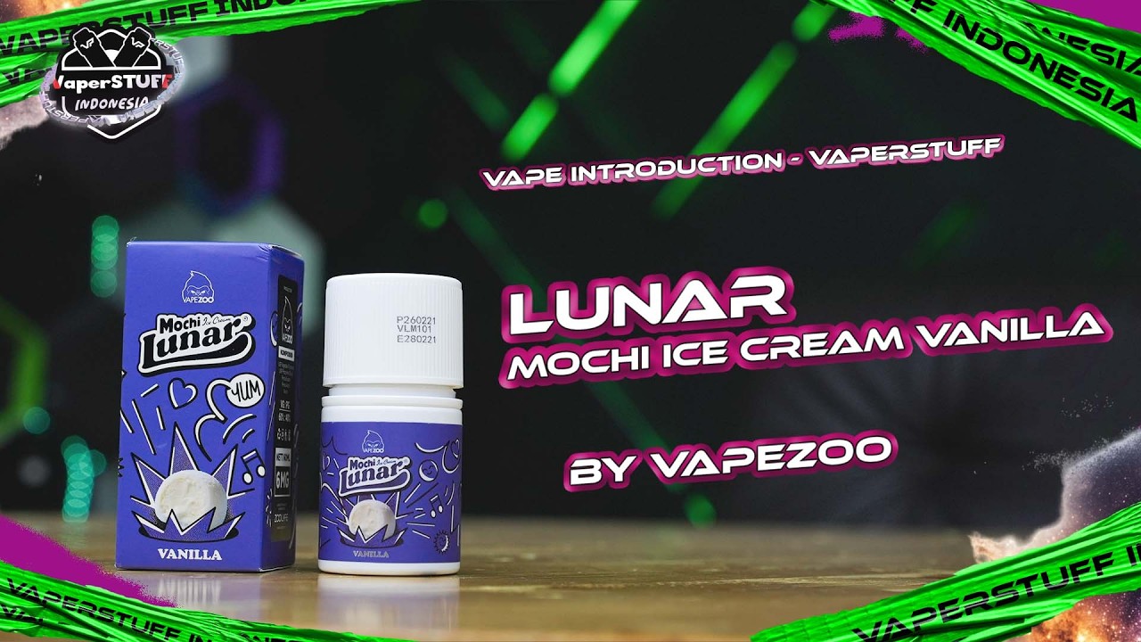 AKHIRYA LUNAR KEMBALI KE FITRAHNYA | LUNAR ICE CREAM MOCHI VANILLA BY VAPEZOO