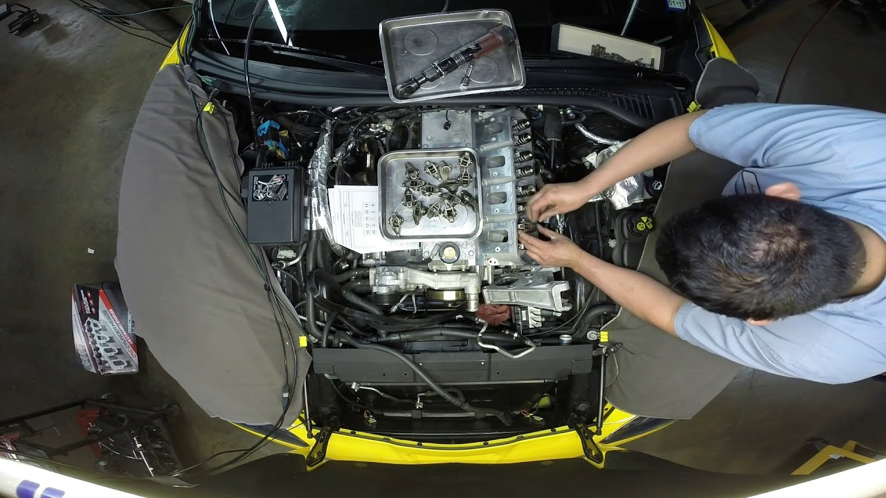 Part 2 2013 Corvette Z06 Valve upgrade final assembly