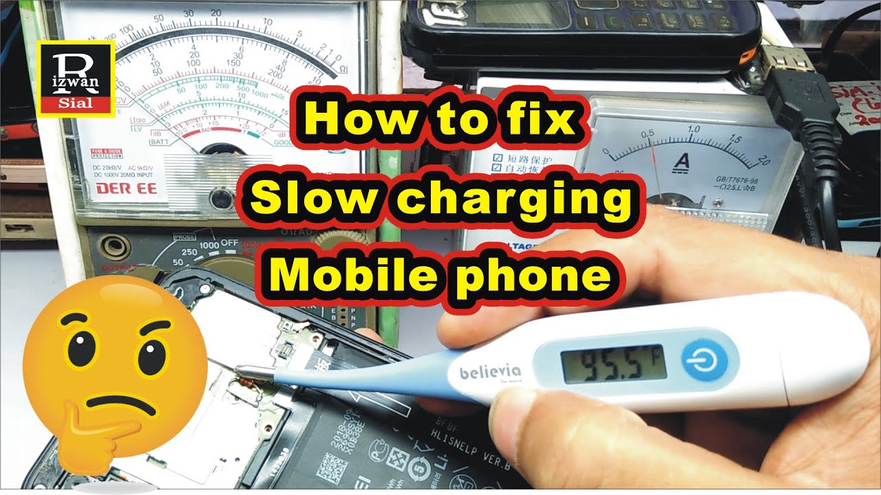how to fix slow charging mobile phone