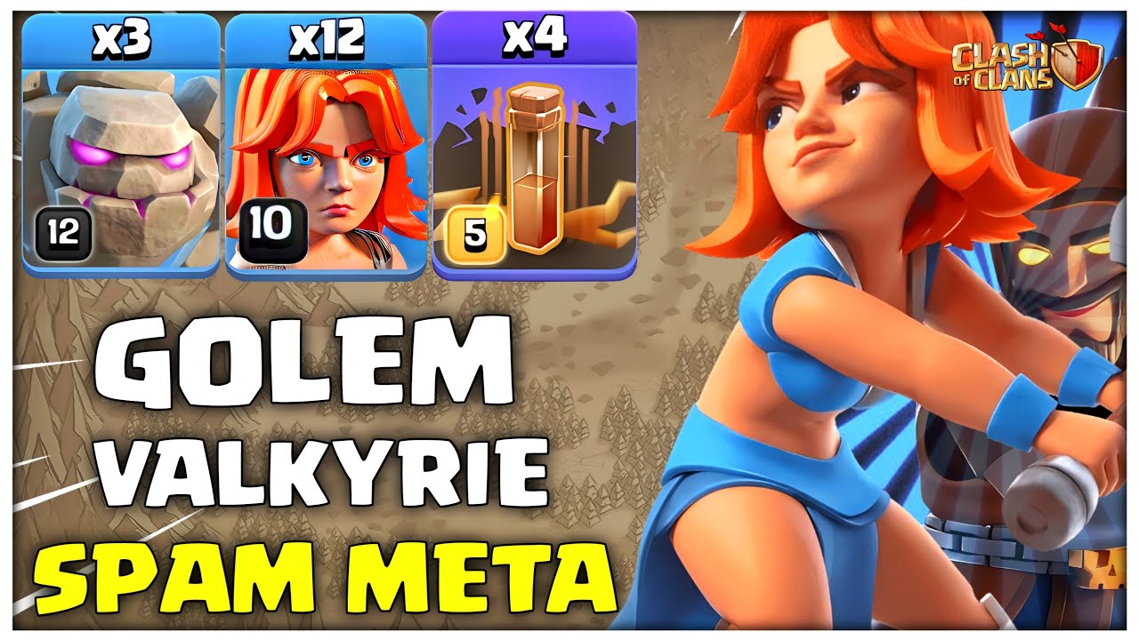 Th15 to Th16 | Th15 to Th16 Valkyrie Attack Strategy | Best Th15 vs Th16 Attack | Clash of Clans