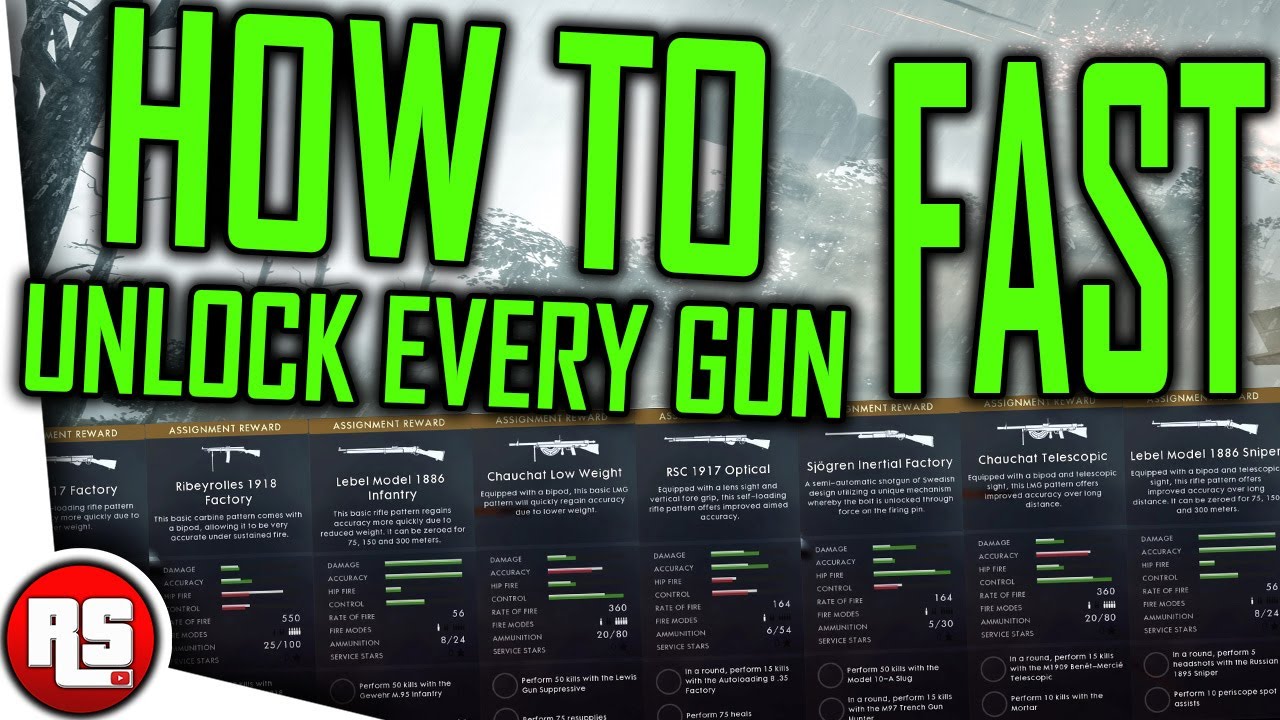NEW WEAPONS UNLOCKED! Battlefield 1 tips and tricks - They Shall Not pass DLC