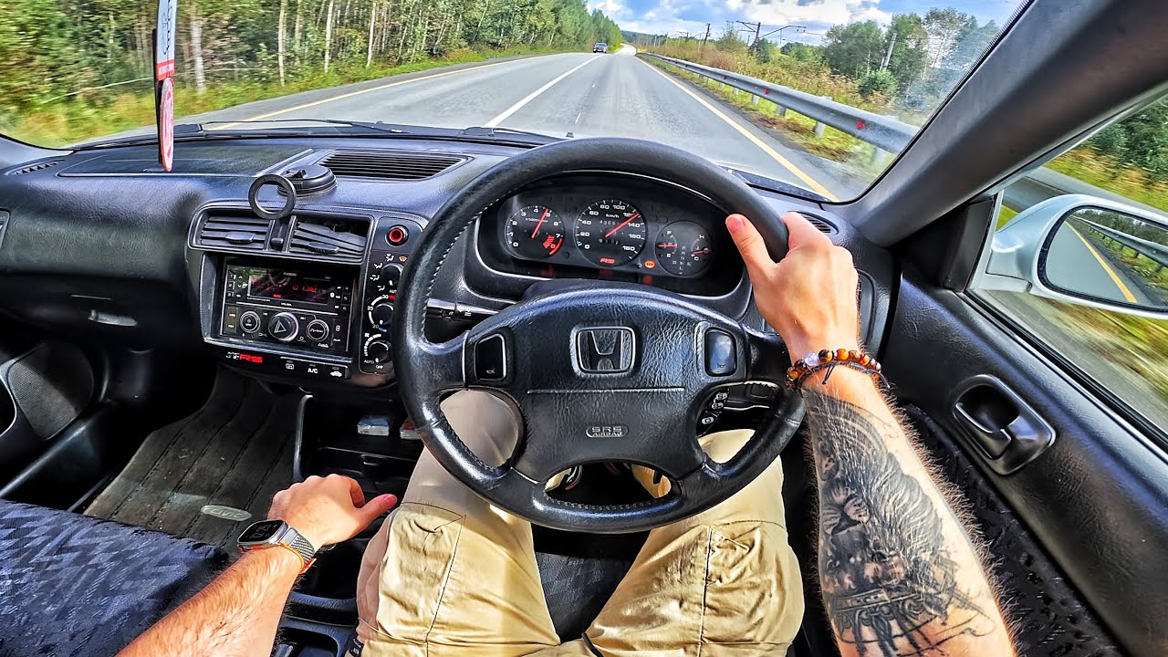 1999 Honda Civic Ferio Vi-RS - POV TEST DRIVE