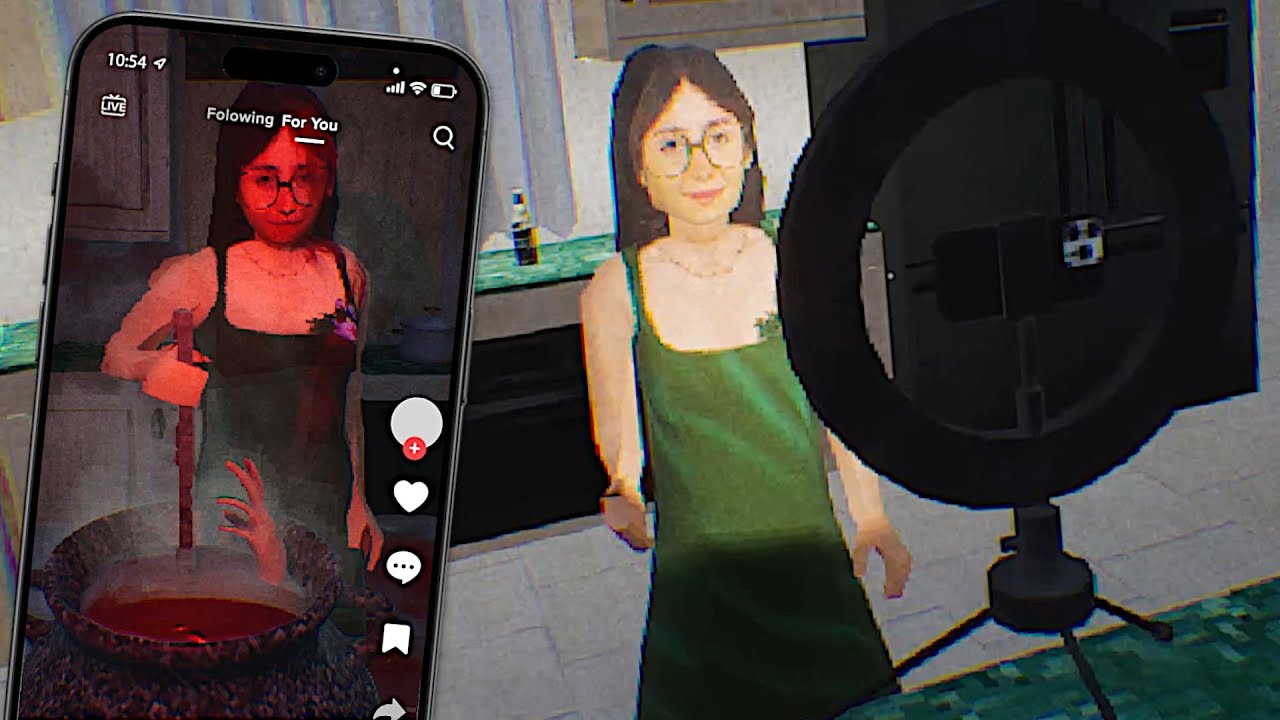 A Horror Game Where Your GF Is A Tiktok Video Creator - Terroro