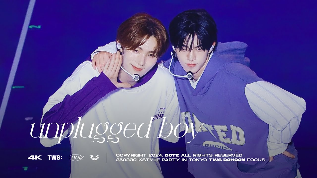 250330 KSTYLE PARTY 2025 - Unplugged boy | TWS DOHOON FANCAM 투어스 도훈