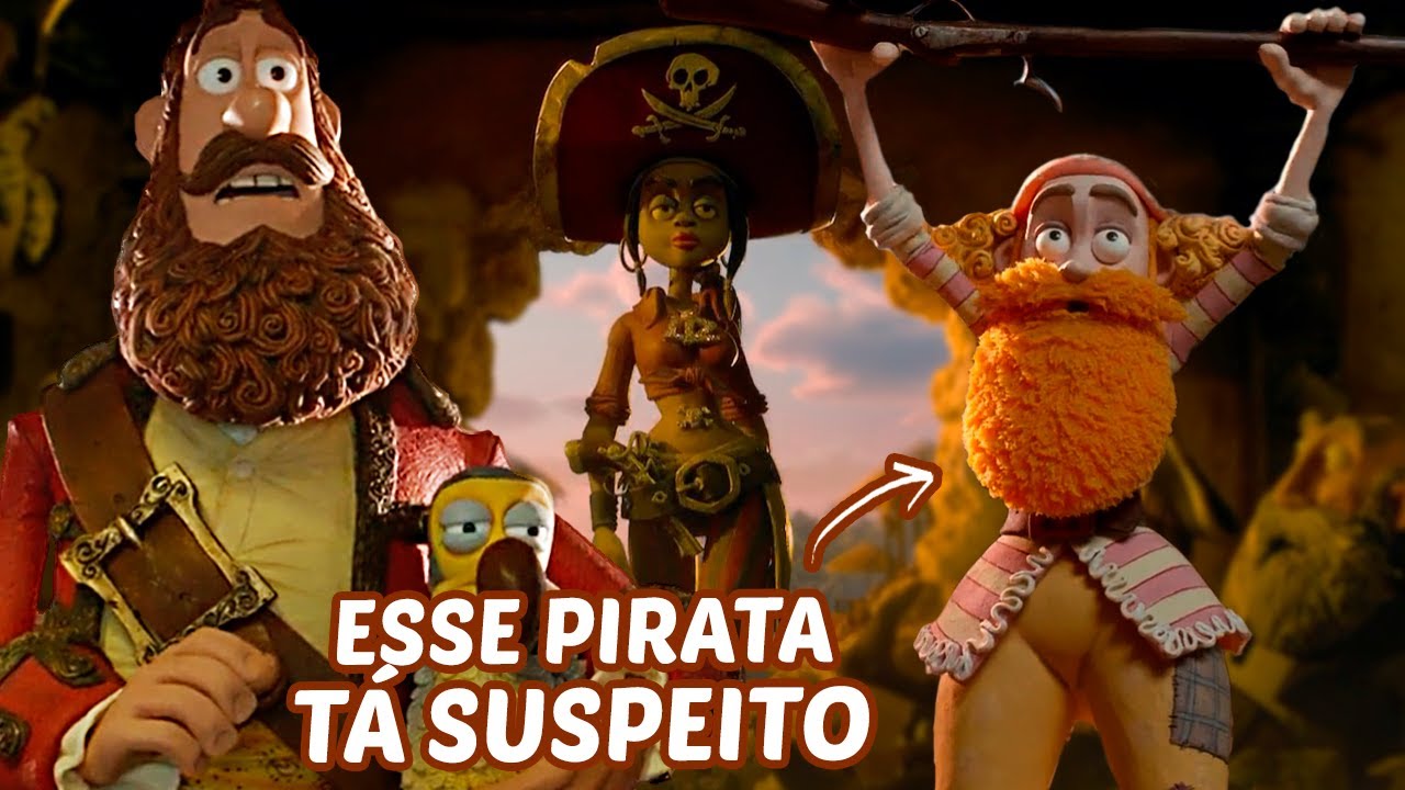 O PIRATA QUE SEMPRE FICA AMARRADO EM LINGUIÇA