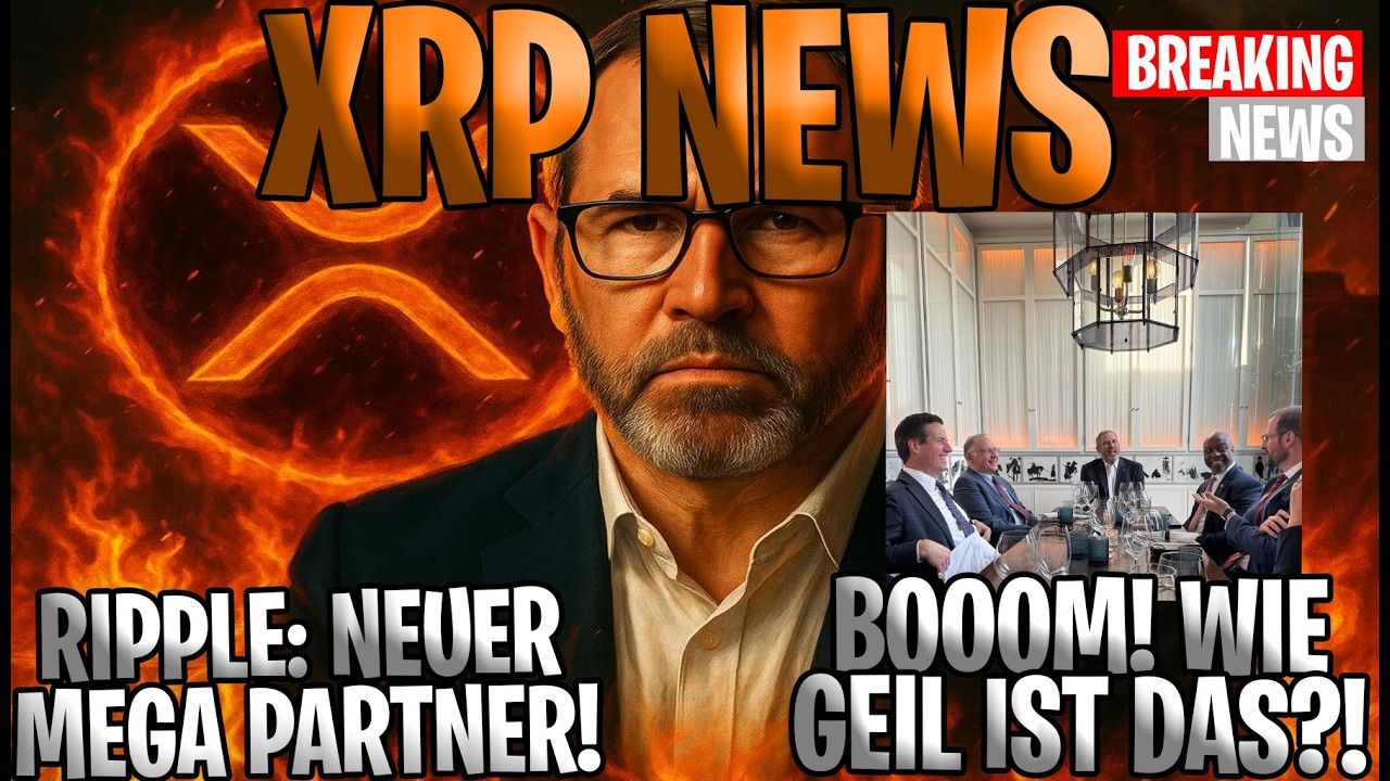 XRP NEWS &ndash; BOOOM! 💥 Wie GEIL ist das denn?! 🚨 Ripple neuer MEGA Partner! 🚀