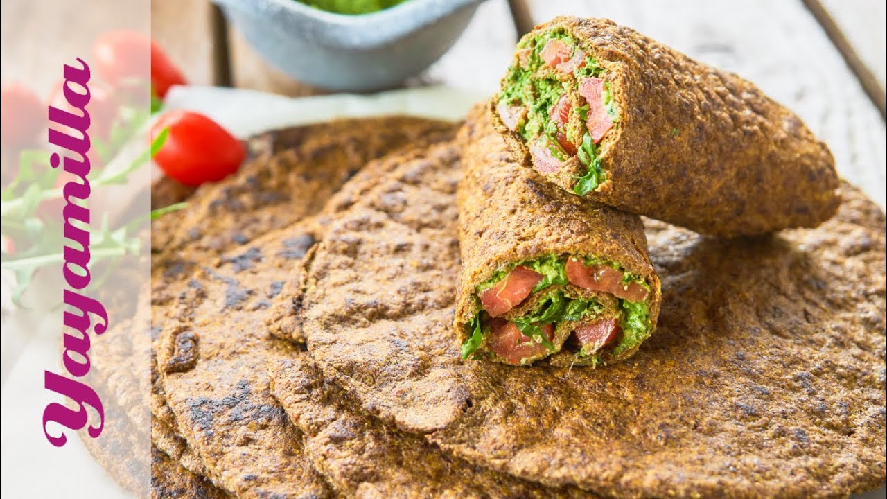 🇮🇹 Piadine di Semi di Lino (SENZA FARINA) 🇬🇧 Flaxseed Wraps (FLOURLESS)