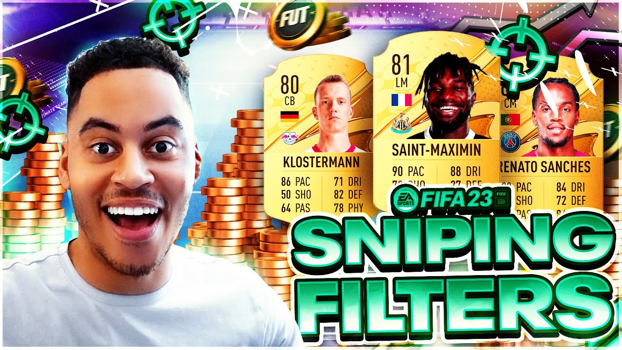 BEST LOW BUDGET SNIPING FILTERS ON FIFA 23