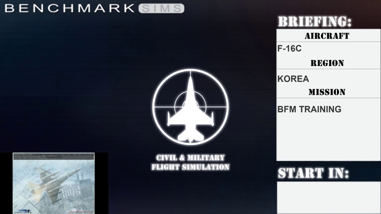 [Falcon 4.0 BMS] F-16C - Korea - BFM training