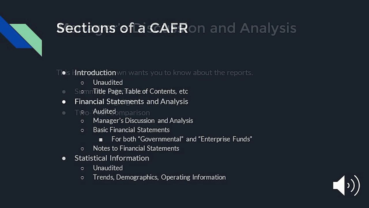 Understanding Municipal Finance