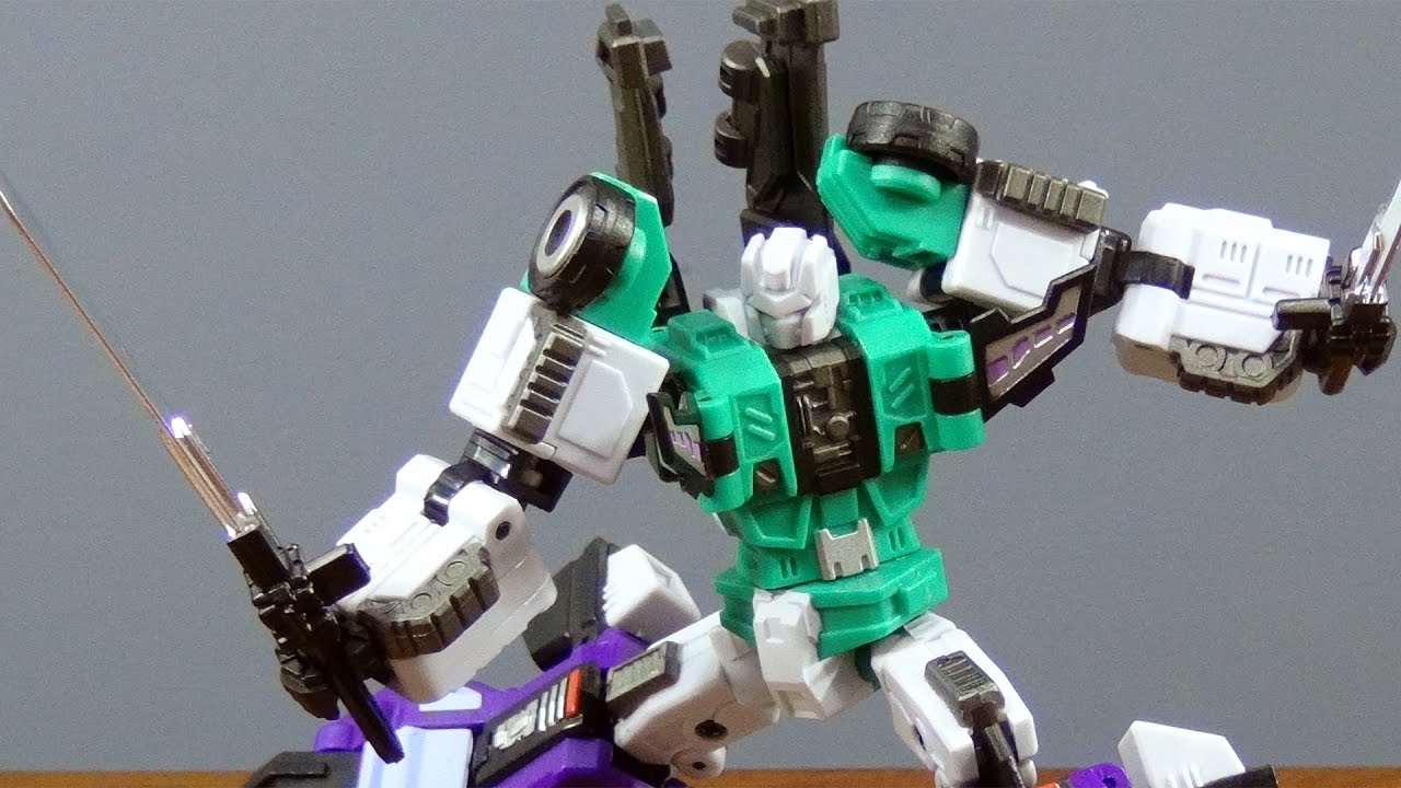 【驚異の６段変形】IFEX-19 シャドウテング！【シックスショットっぽい人】IRON FACTORY 