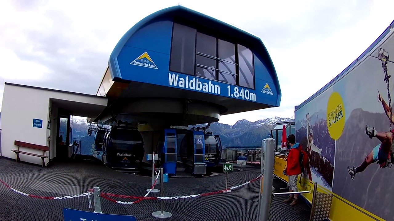Waldbahn Fiss, talfarht september 2017