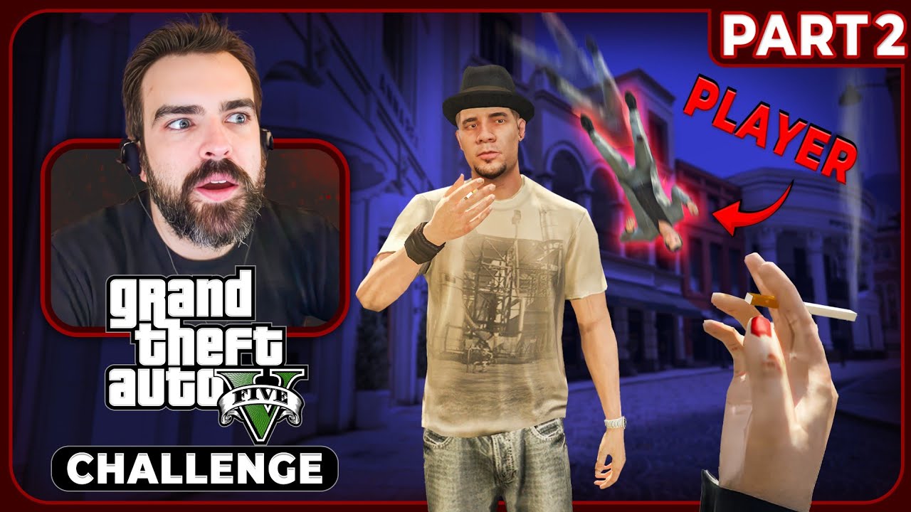 Can You Beat GTA 5 In 2nd Person Mode? (Challenge Run) [Part 2] [Full Livestream]