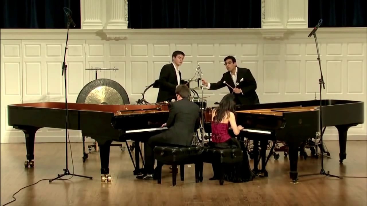 Béla Bartók Sonata for two pianos and two percussion, Sz. 110, BB115.