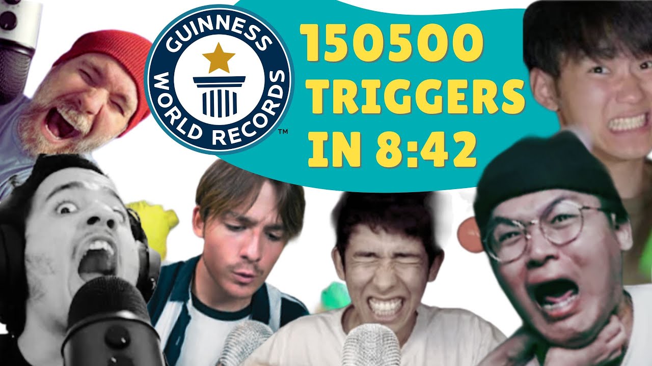 Crazy ASMR WORLD RECORDS 🔥🔥🔥