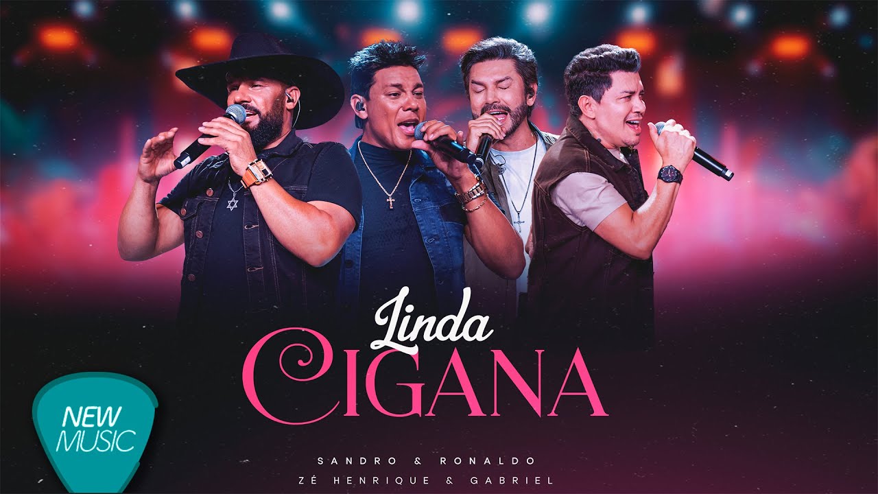 Sandro e Ronaldo, Zé Henrique & Gabriel - Linda Cigana (Modão e Paixão) [Clipe Oficial]
