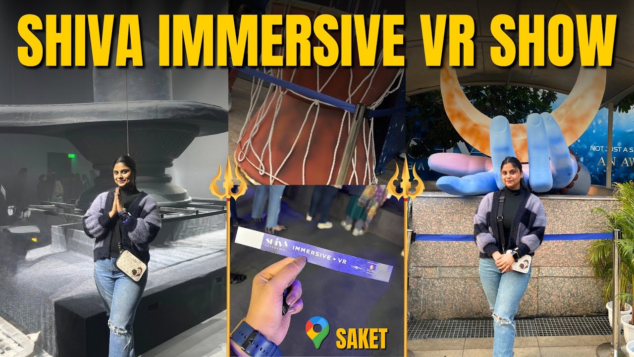 Shiva Immersive Show Delhi | Full Experience😍