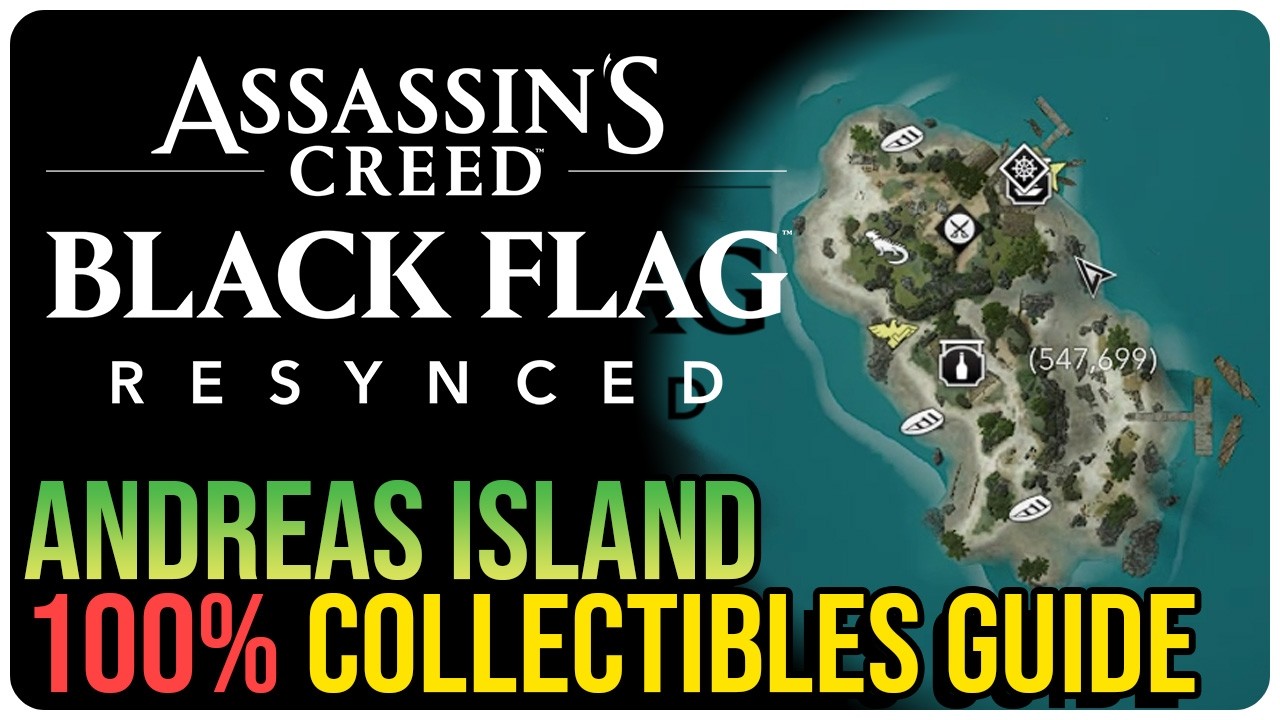 Andreas Island &ndash; All Collectible Locations &ndash; Assassin&rsquo;s Creed Black Flag Resynced