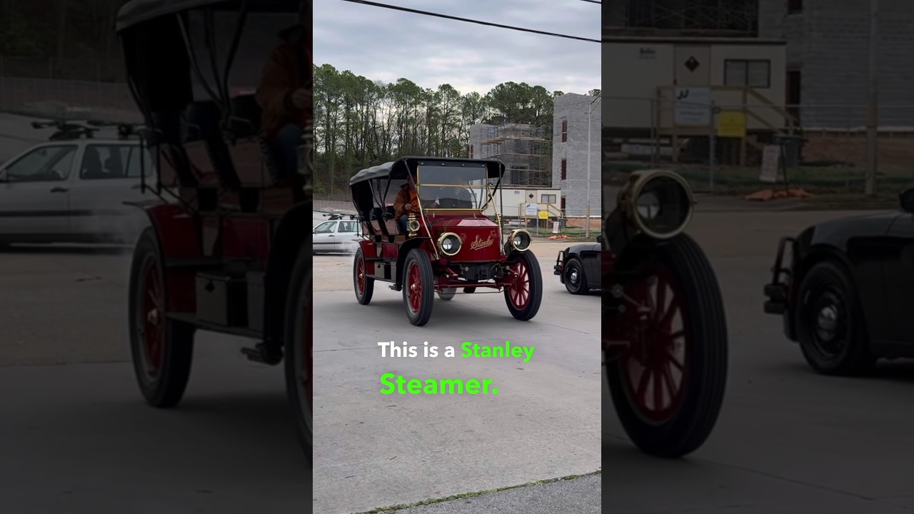 Steam 💨 Powered CAR?!?! Stanley Steamer!!!