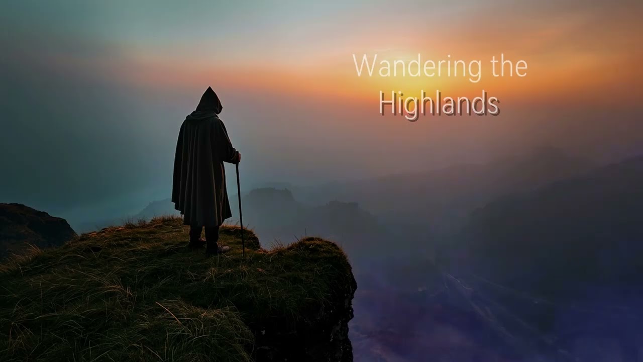 Wandering the Highlands | Celtic Harp Ambience | Relaxing Music