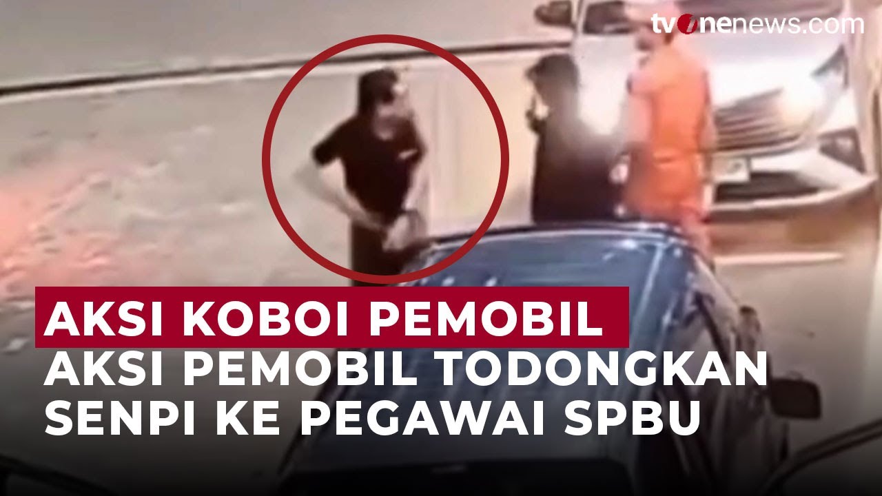 Pemobil Todongkan Senpi ke Pegawai saat Isi BBM di SPBU Tol Jagorawi | OneNews Update